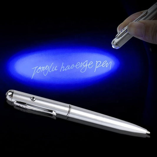 SecretNote™ – Invisible Magic Pen with Built-In UV Reveal Light
