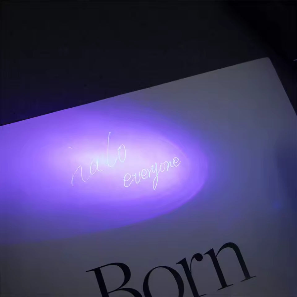 SecretNote™ – Invisible Magic Pen with Built-In UV Reveal Light