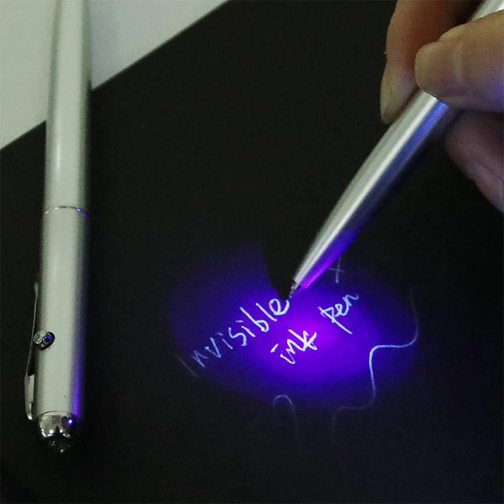 SecretNote™ – Invisible Magic Pen with Built-In UV Reveal Light